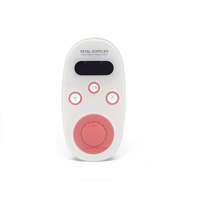 Convenient Portable Fetal Heartbeat Detector Fetal Doppler Baby Monitor Fetal Doppler Home-use Safe